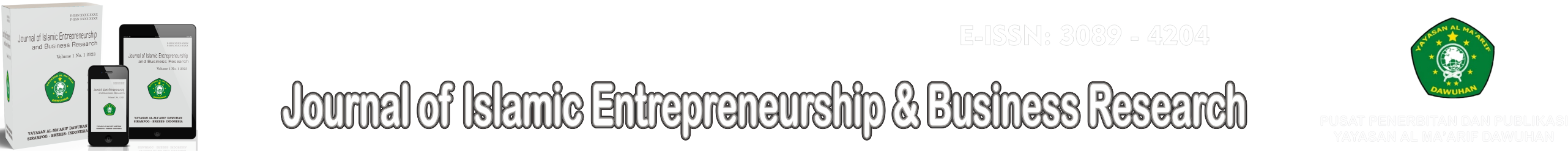 Journal of Islamic Entrepreneurship and Business Research